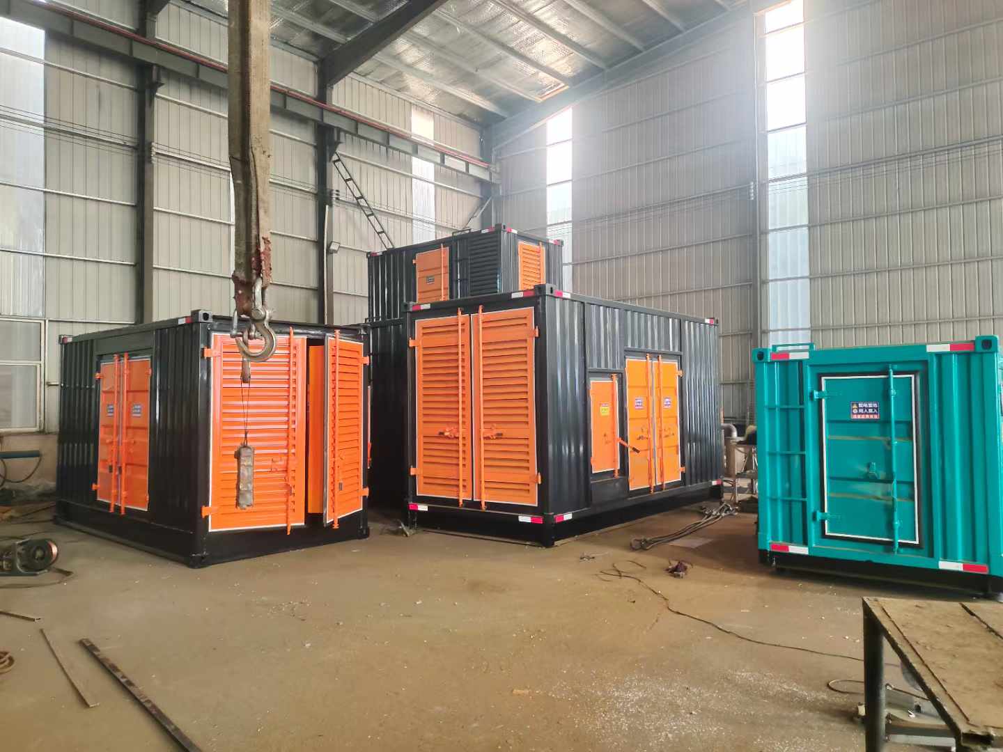 三台500kw柴油发电机组可以带动多少功率设备？